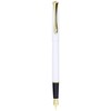 DIPLOMAT - D40705025 - Traveller Fountain Pen White and Gold