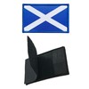 3Pcs Scotland Scotsman Flag Patch 2x3 Inch, Hook Loop Tactical