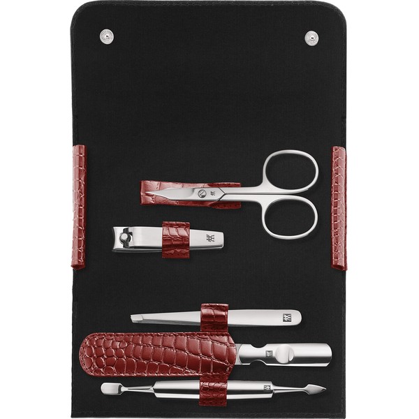 ZWILLING Manicure Set Pedicure Kit with Stainless Steel Cowhide Leather