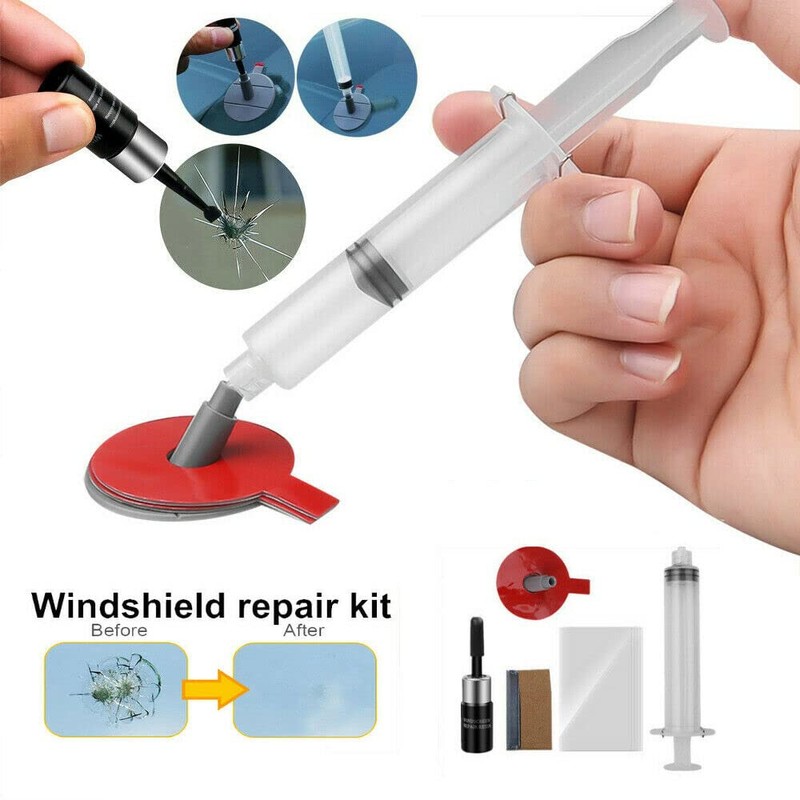 Windows Tool Chip Resin Crack Remove Glass Recovery Car Windscreen