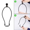 2Pack 10 Inch Lamp Shade Harp Holder, Adjustable Lamp Harp