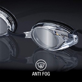 Speedo Jr. Vanquisher 2.0 Optical Goggle, Clear, -4