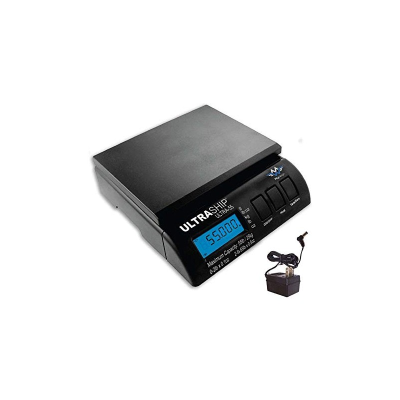 My Weigh Ultraship 55 Postal Scale in Black with Power