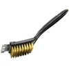Chef Craft Select Plastic Handle Short Grill Brush, 9 Inches