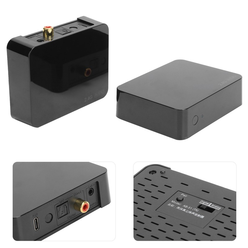 100‑240V AB‑51 HIFI Wireless 2.4GHZ Audio Transceiver with Receiver and