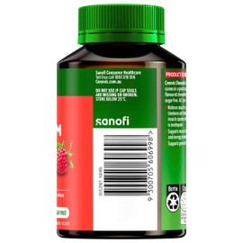 Cenovis Chewable Triple Magnesium Mg 60 Chewable Tablets Raspberry Flavour - Relieves Muscle Cramps & Muscle Tiredness when dietary intake is inadequate