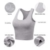Porvike Sports Crop Tank Tops for Women Cropped Athletic Yoga