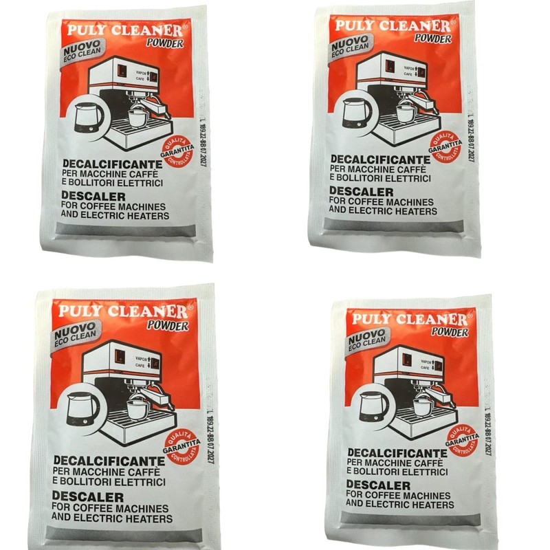 Quailitas Descaler Powder for Sage Coffee Machines, Pack of 4