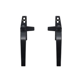 Savagrow Casement Window Locking Handles Grips Aluminum Alloy Right Hand & Left Hand Locks, Black 140 x 40 x 42mm
