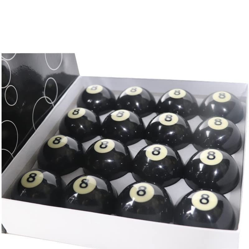 Teekerwan Billiard #8 Ball Standard Regulation Size 2-1/4, Regulation Size