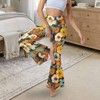 Glomenade Yoga Trouser Pants for Women Plus Size Boho Mandala