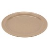G.E.T. DP-509-S Sandstone 9" Round Plate, Break Resistant Dishwasher Safe