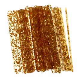 KONTONTY 25PCS Food Grade Popsicle Sticks for DIY Desserts Jelly Sticks Reusable Craft Tools for Ice and Baking Projects for Family Fun Random Color