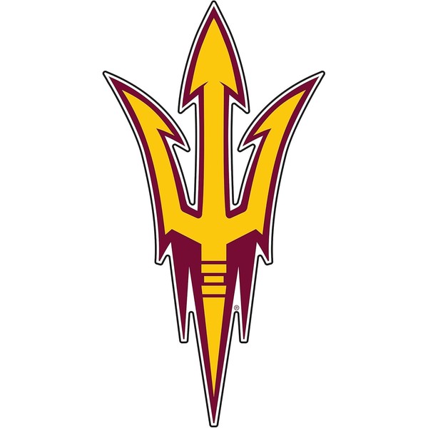ASU Arizona State Pitchfork Decals - Large and X-Large (X-Large)