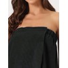 cheibear Womens Towel Wrap Robe Bathrobe Spa Towels for Shower