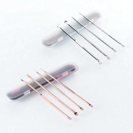 Sebum aspirator extruder removal 4-piece set storage case 6ea