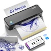 leginico Tattoo Stencil Printer with 40pcs Transfer Paper, Bluetooth Thermal
