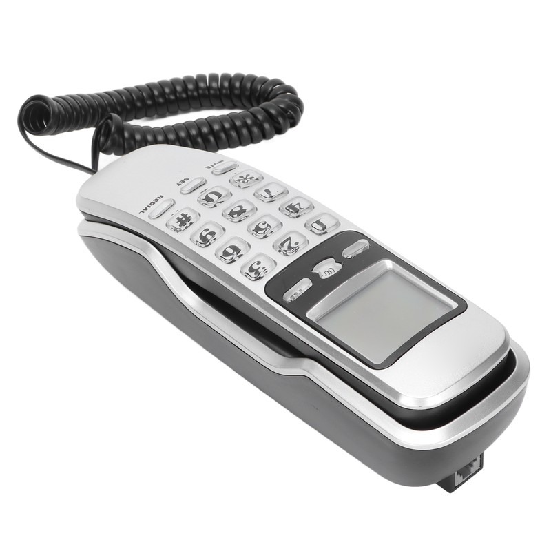 KXT888CID Mini Wall Telephone Hotel Wired Desktop Wall Phone for