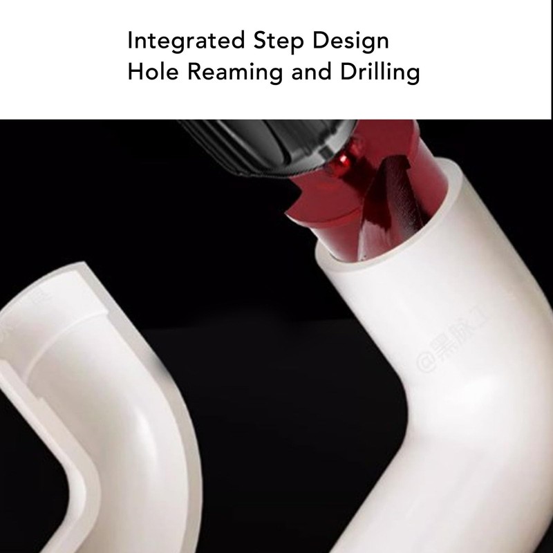 PPR Lifting Drill Bit Spiral Step Bit for PVC PPR