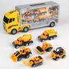 LHChan Camion Juguete de Vehículos de Ingeniería Construcción,Set de Juego