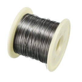 sourcing map Heating Wire 0.4 mm 26AWG Super Fine Cable FeCrAl Resistance Wire 131ft Length