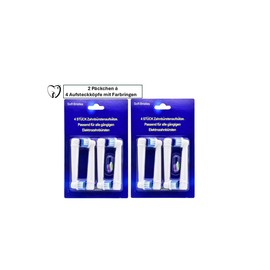 8 Stück Aufsteckbürsten PureDent Zahnbürstenkopf kompatible mit Professional Care Triumph Professional Care Trizone Triumph Smart Series Vitality PrecisionClean Sensitive Clean