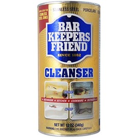 Bar Keepers Friend All-Purpose Cleaner & Polish 12 oz (Pack of 8)