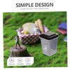 Hohopeti Miniature Garbage Can Model Educational Thickened Desktop Waste Bin