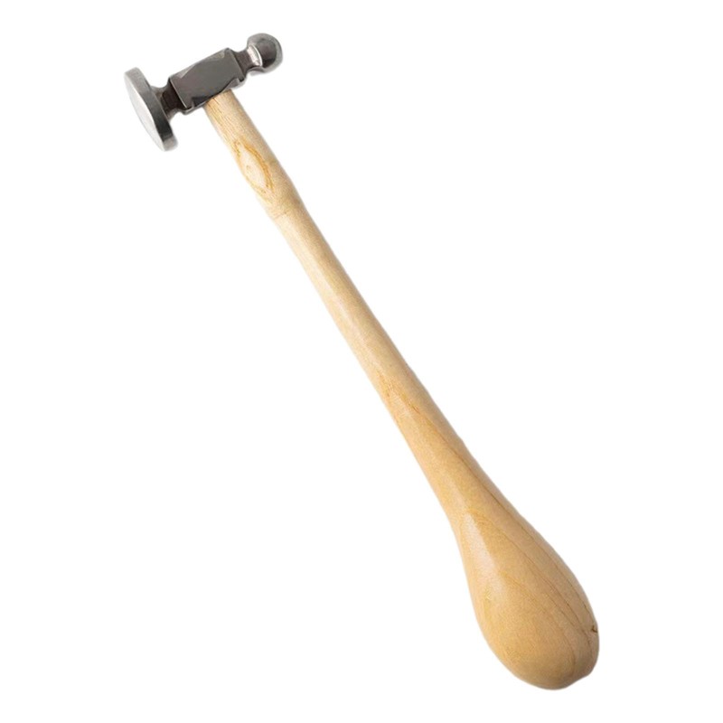 Perfeclan Two Sided Chasing Hammer for Jewelry Making Ball Pein