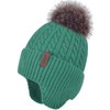 Women Winter Beanie Hat Knit Earflap Hats Warm Thick Fleece