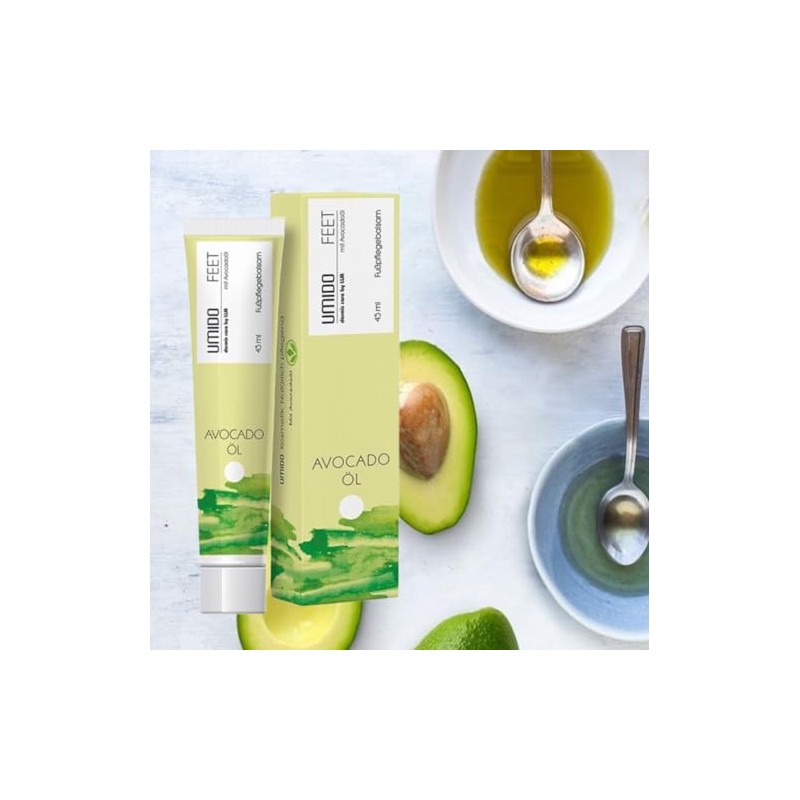 1 x Umido Foot Balm 45 ml Avocado Oil Foot