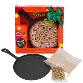 Reese's Cookie Skillet Shareable Party Size Dessert, Peanut Butter and Chocolate Chip Mix Easy DIY Baking Kit, Christmas Stocking Stuffer for Boys and Girls