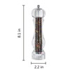 LHS Pepper Mill Grinder Salt Grinder Peppercorn Grinders with Adjustable