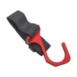 PPIOOY Car Steering Wheel Hook Quick Release Adjustable Creative Aluminum Alloy Hook Hanging Universal Car Suspension Accessory (Red)