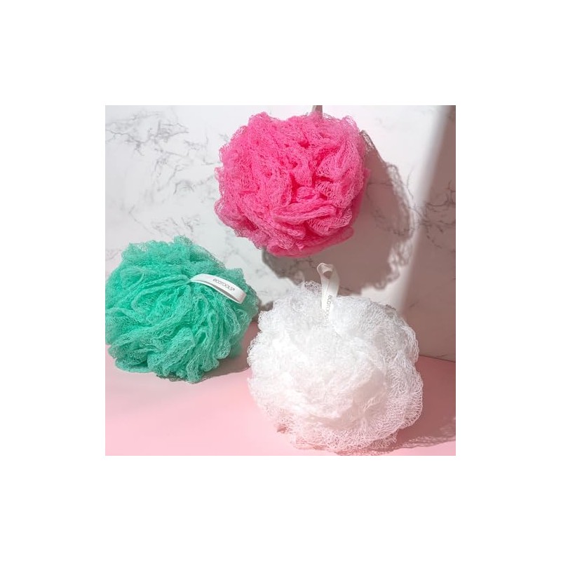Ecotools Exfoliating Ecopouf (Pack of 6); Fine Netting Pouf; Rich