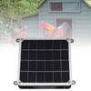 Solar Panel Powered Fan Kit 20W Monocrystalline Solar Panel Exhaust