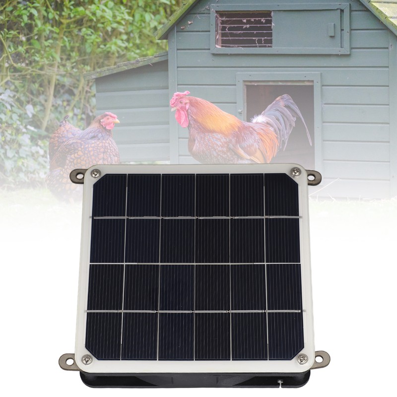 Solar Panel Powered Fan Kit 20W Monocrystalline Solar Panel Exhaust