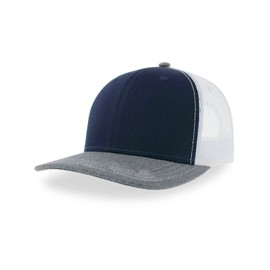 Artexia Trucker Cap Men's - Baseball Cap Men's Breathable - Baseball Cap Men and Baseball Cap Women (Navy-Grey-White), Navy-2