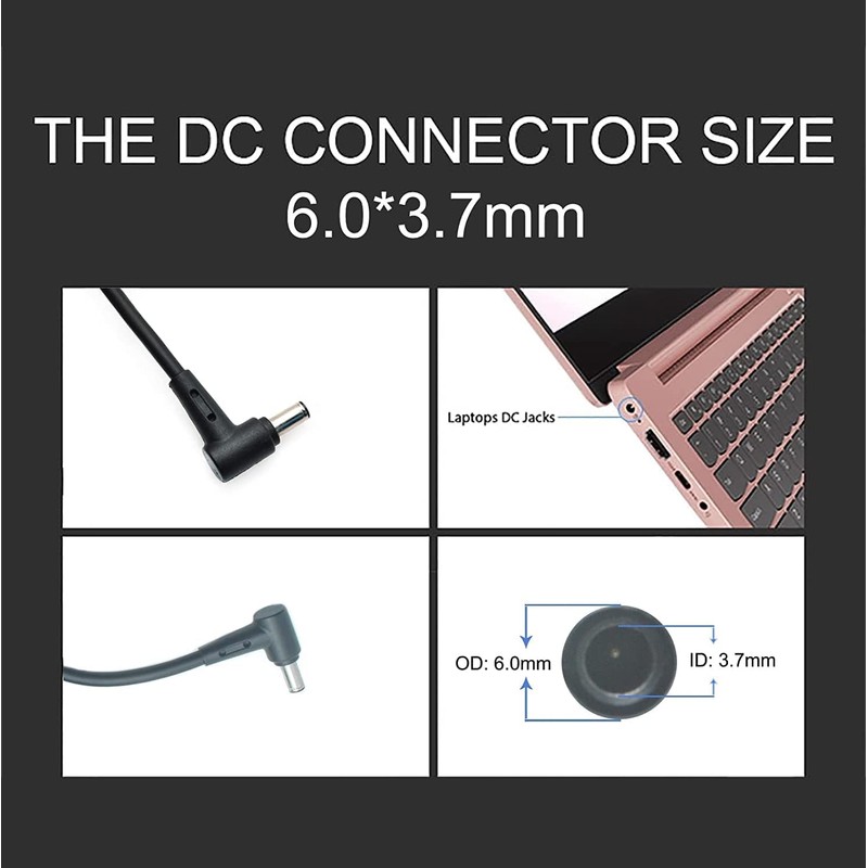 Cargador de CA de 150 W compatible con Asus Rog: