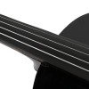 Unbranded New 3/4 Acoustic Violin Case Bow Rosin Black