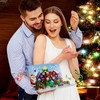 WUJUN Musical Christmas Card, 3D Christmas Pop Up Cards with