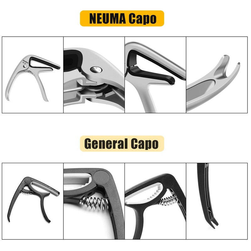 MARTISAN Capo for Guitar, Electric Guitar, Acoustic Guitar, Concert Bass,