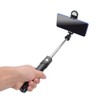 K10-S Black Bluetooth Remote Fill Light Tripod Selfie Stick Horizontal