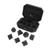 7pcs Light Up LED Dice Set Glowing Polyhedral Dice with