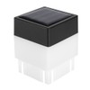 Solar Powered LED Square White Light for Garden Fence Courtyard