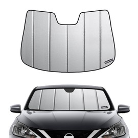 Pigenius Windshield Sun Shade for Nissan Sentra 2013-2019 Front Window Sunshade - Safeguard