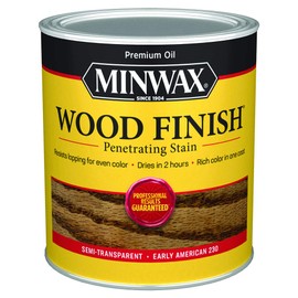 1 qt Minwax 70008 Early American Wood Finish Oil-Based Wood Stain