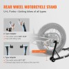 850lbs Front/Rear Combo Motorcycle Lift Stand with Fork Swingarm Spool