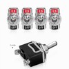 Gebildet Toggle Switch 10A/12VDC, 6A/24VDC, ON/OFF Rocker Switch, SPST 2-pin