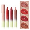 MIESCHER Lip Liner Crayon Lipstick, 2-in-1 Smudge-Proof Waterproof Long Lasting